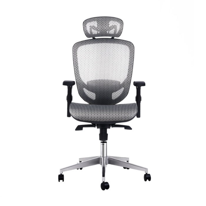 Artiss Office Chair Gaming Chair Computer Chairs Mesh Net Seating Grey - Image 3