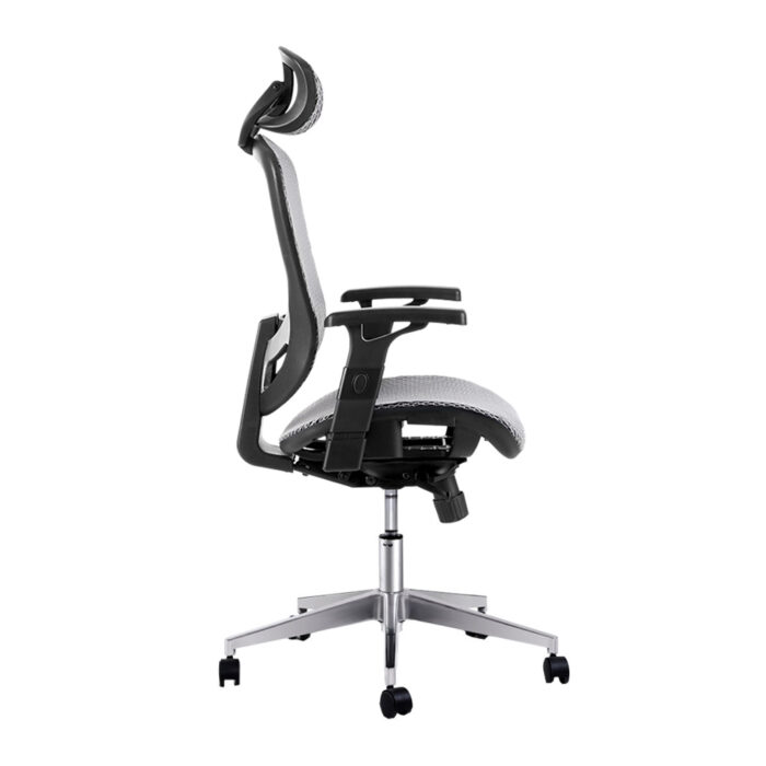 Artiss Office Chair Gaming Chair Computer Chairs Mesh Net Seating Grey - Image 4