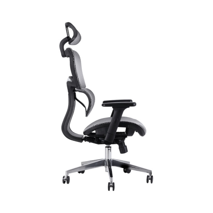 Artiss Office Chair Computer Gaming Chair Mesh Net Seat Grey - Image 4