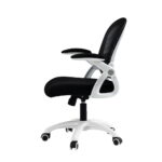 Artiss Mesh Office Chair Mid Back Black - Image 4