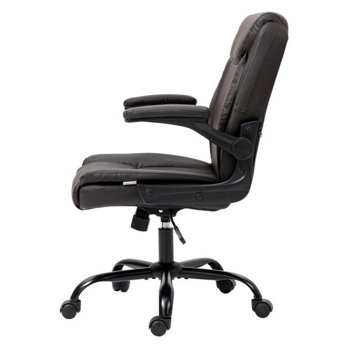 Artiss Executive Office Chair Mid Back Brown - Image 4