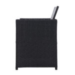 Gardeon 2PC Outdoor Dining Chairs Patio Furniture Wicker Garden Cushion Hugo - Image 4