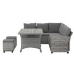 Gardeon Outdoor Dining Set Wicker Table Chairs Setting 8 Seater - Image 4