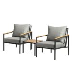 Livsip Outdoor Set Chairs&Table Patio Furniture 3PCS - Image 3