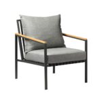 Livsip Outdoor Chair Patio Armchair with Cushions