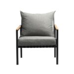 Livsip Outdoor Chair Patio Armchair with Cushions - Image 4
