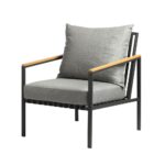 Livsip Outdoor Chair Patio Armchair with Cushions - Image 5