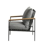 Livsip Outdoor Chair Patio Armchair with Cushions - Image 6
