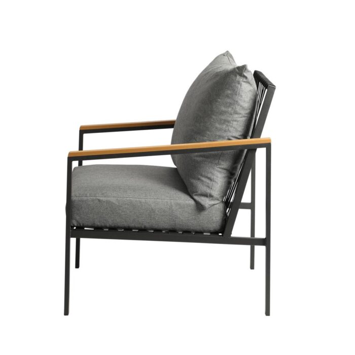 Livsip Outdoor Chair Patio Armchair with Cushions - Image 6