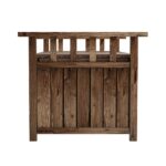Livsip Outdoor Storage Box Wooden Garden Bench Wooden - Image 3