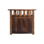Livsip Wooden Storage Bench Waterproof Top Cover - Image 5