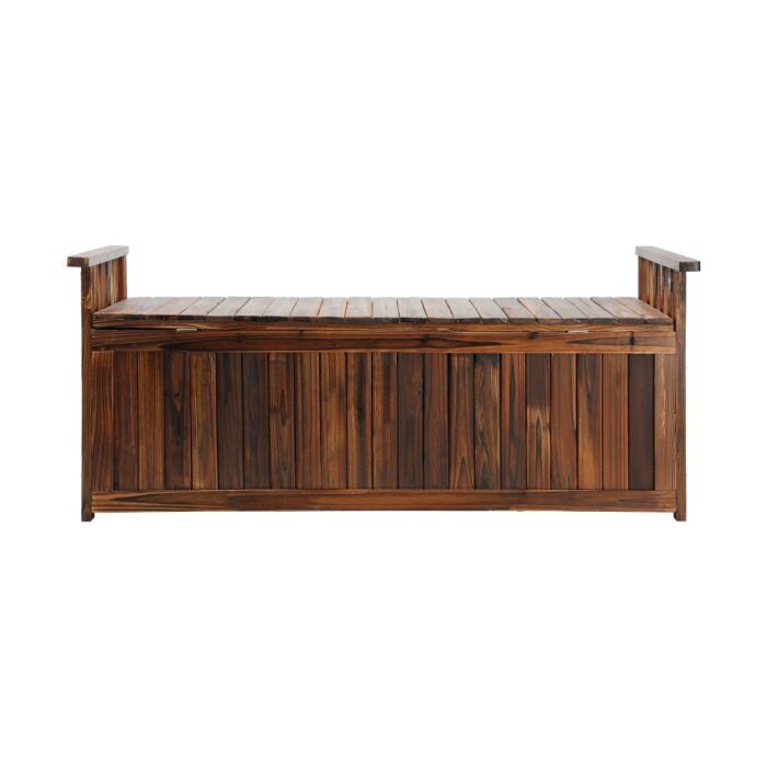 Livsip Wooden Storage Bench Waterproof Top Cover - Image 2
