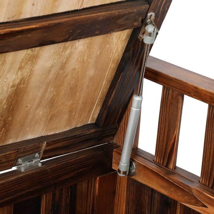 Livsip Wooden Storage Bench Waterproof Top Cover - Image 6