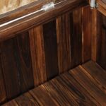 Livsip Wooden Storage Bench Waterproof Top Cover - Image 8