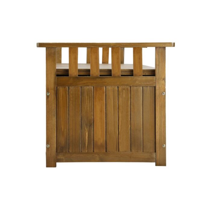 Livsip Outdoor Wooden Storage Bench Waterproof Top - Image 3