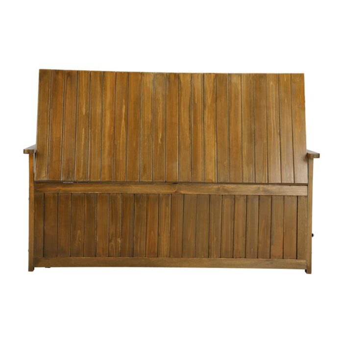 Livsip Outdoor Wooden Storage Bench Waterproof Top - Image 5