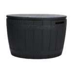 Livsip Outdoor Storage Box 127L Garden Bench Seat Waterproof Patio Container