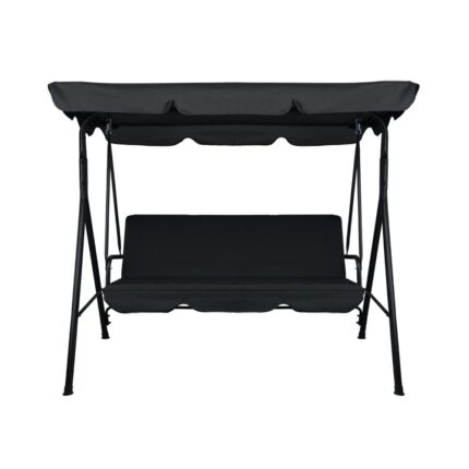Livsip Swing Chair Hammock Outdoor Furniture Garden Canopy 3 Seater Patio Bench