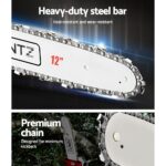 Giantz 40CC Pole Chainsaw 12in Chain Saw 4-Stroke Petrol 4.3m Long Reach - Image 3