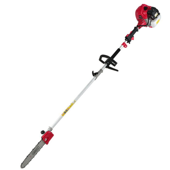 Giantz 65CC Pole Chainsaw Hedge Trimmer Brush Cutter Whipper Snipper Saw 9-in-1 5.6m - Image 4