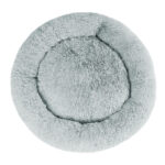 i.Pet Pet Bed Dog Cat 110cm Calming Extra Large Soft Plush Light Grey - Image 3
