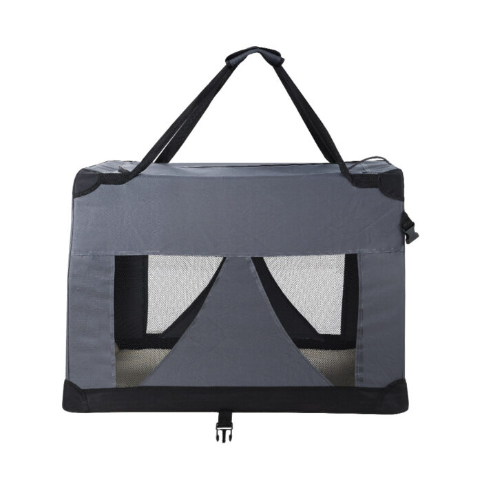 i.Pet Pet Carrier Soft Crate Dog Cat Travel 60x42CM Portable Foldable Car M - Image 3