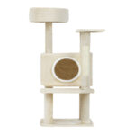 i.Pet Cat Tree 90cm Scratching Post Tower Scratcher Wood Condo House Bed Trees - Image 2