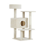 i.Pet Cat Tree 90cm Scratching Post Tower Scratcher Wood Condo House Bed Trees - Image 4