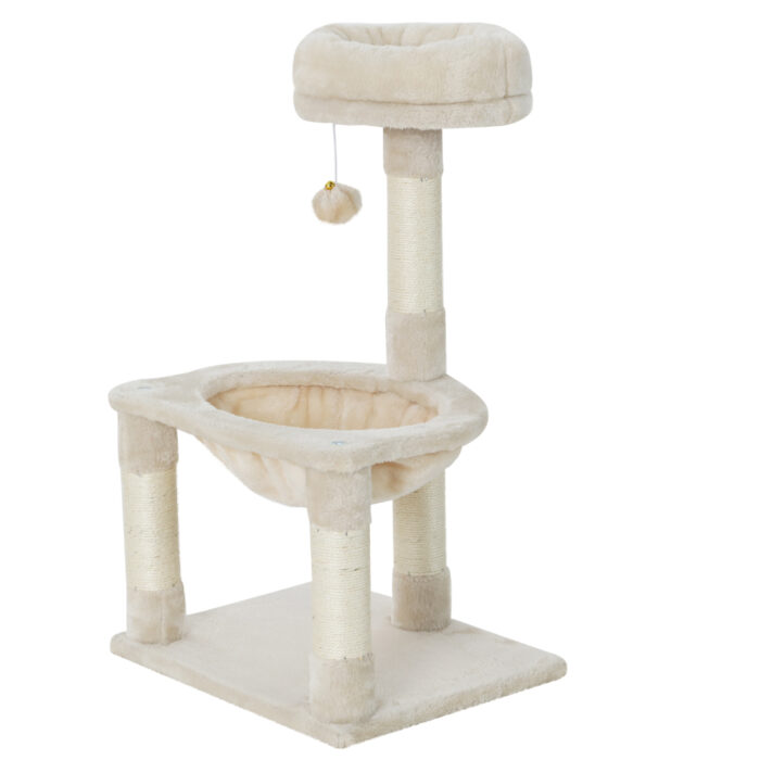 i.Pet Cat Tree 69cm Scratching Post Tower Scratcher Wood Condo Toys House Bed - Image 2