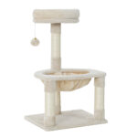 i.Pet Cat Tree 69cm Scratching Post Tower Scratcher Wood Condo Toys House Bed - Image 4