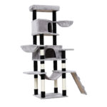 i.Pet Cat Tree 161cm Tower Scratching Post Scratcher Wood Condo House Play Bed - Image 2