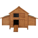 i.Pet Chicken Coop Rabbit Hutch 150cm x 68cm x 96cm Large House Run Cage Wooden Outdoor Pet Enclosure - Image 3