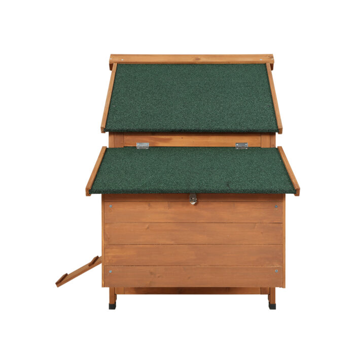 i.Pet Chicken Coop Rabbit Hutch 150cm x 68cm x 96cm Large House Run Cage Wooden Outdoor Pet Enclosure - Image 4