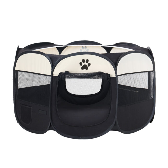 i.Pet Dog Playpen Pet Playpen Enclosure Crate 8 Panel Play Pen Tent Bag Puppy Fence 2XL - Image 3