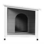 i.Pet Dog Kennel House Large Wooden Outdoor Pet Kennels Indoor Puppy Cabin Log - Image 4