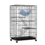 i.Pet Rabbit Cage 100cm Hutch 3 Level Indoor Guinea Pig Ferret