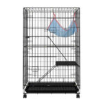i.Pet Rabbit Cage 100cm Hutch 3 Level Indoor Guinea Pig Ferret - Image 3