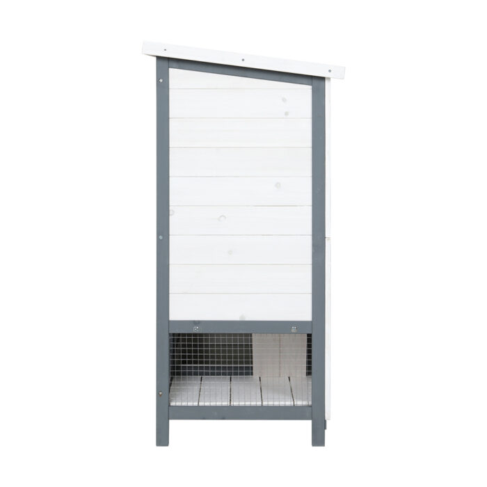 i.Pet Rabbit Hutch 98cm x 45cm x 92cm Chicken Coop Large Wooden House Run Cage Bunny Guinea Pig - Image 4