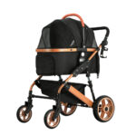 i.Pet Pet Stroller Dog Pram Large Cat Carrier Travel Foldable Pushchair 4 Wheels - Image 3