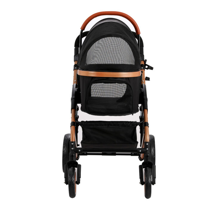 i.Pet Pet Stroller Dog Pram Large Cat Carrier Travel Foldable Pushchair 4 Wheels - Image 4