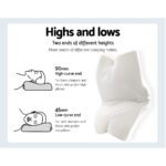 Giselle Bedding Memory Foam Contour Pillow - Image 4