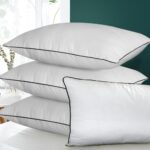Bedra Microfibre Pillow Hotel Cotton Cover Home Soft Quality Luxury 4pcs 50x90cm - Image 2