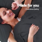 Giselle Bedding Quilt Cover Set Classic Black Super King - Image 4