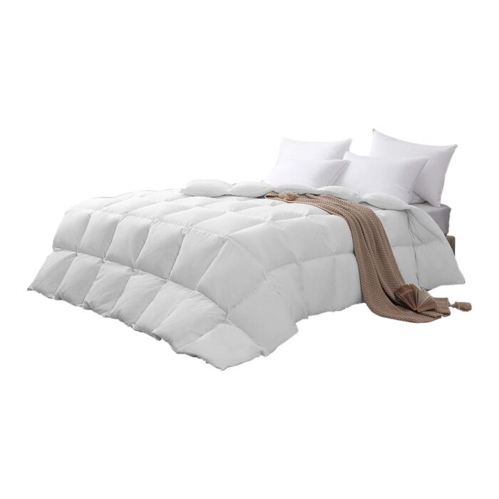 Bedra Goose Down Feather Quilt 500GSM Winter Summer Duvet Doona All Season King - Image 3