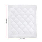Giselle Bedding 800GSM Microfibre Bamboo Quilt Super King - Image 2
