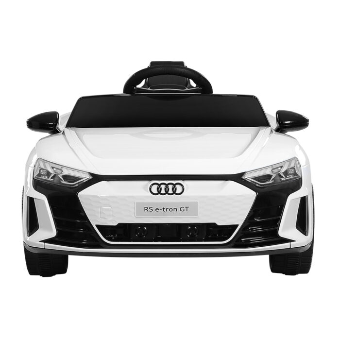 Rigo Audi RS e-tron GT Ride On Car for Kids Electric Toy (White) - Image 3