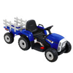 Rigo Blue Kids Electric Ride On Tractor Toy for Fun Adventures - Image 3