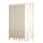 Artiss Ashton Room Divider Screen Privacy Wood Dividers Stand 8 Panel White - Image 4
