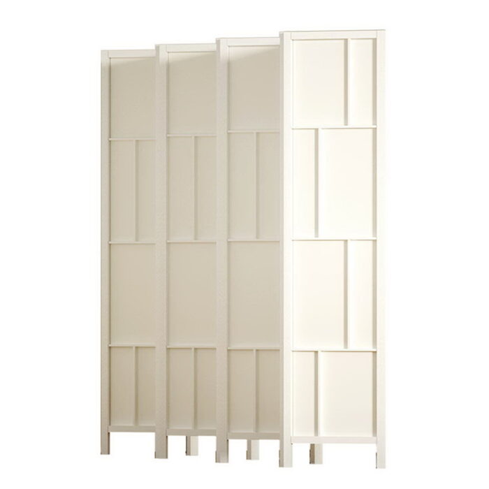 Artiss Ashton Room Divider Screen Privacy Wood Dividers Stand 8 Panel White - Image 4