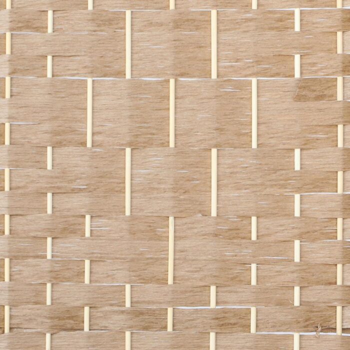 Oikiture 6 Panel Room Divider Privacy Screen Wood - Image 3